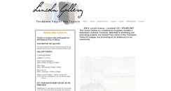 Desktop Screenshot of lincolngallery.com